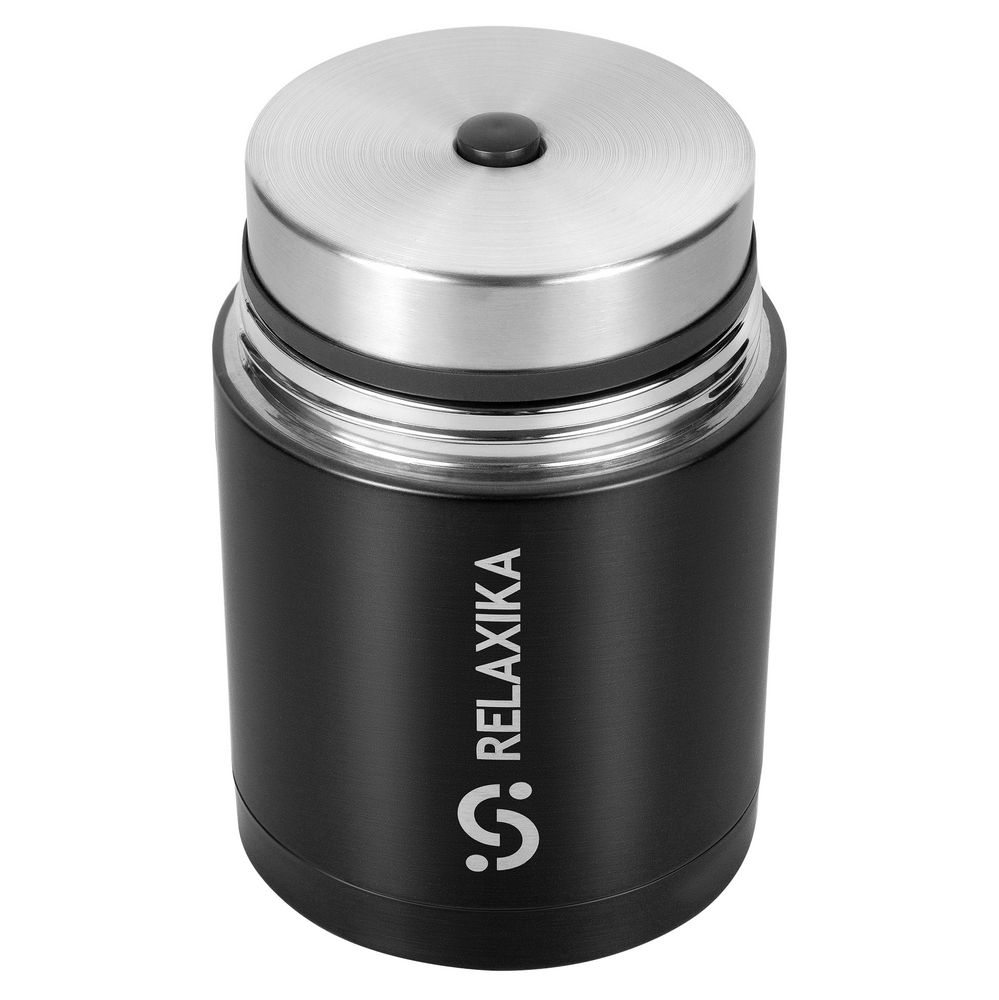 Термос для еды Relaxika 700, черный — изображение 4