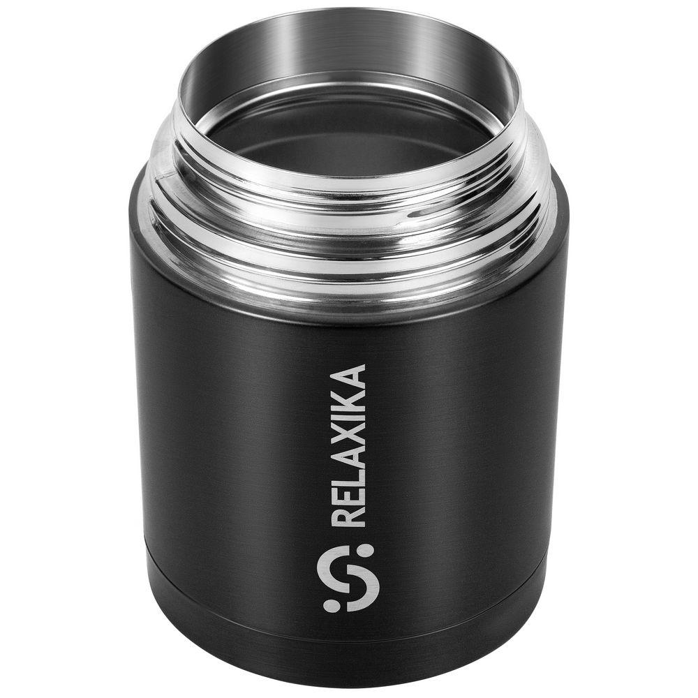 Термос для еды Relaxika 700, черный — изображение 5