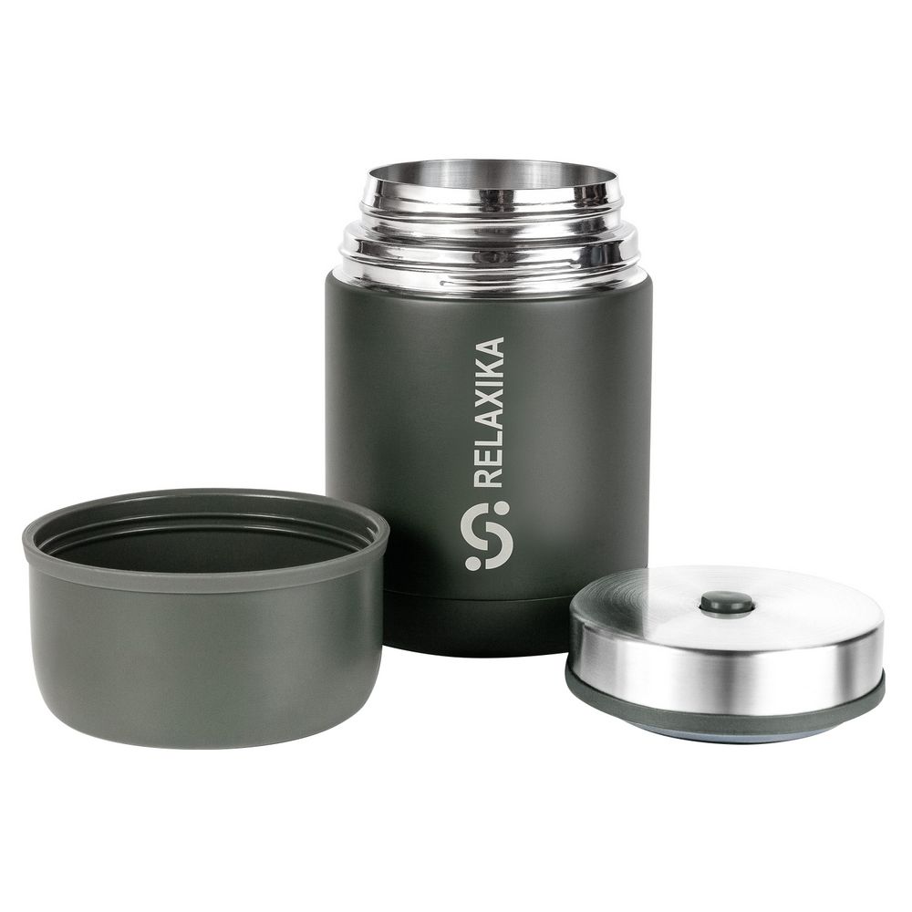 Термос для еды Relaxika 700, хаки — изображение 6