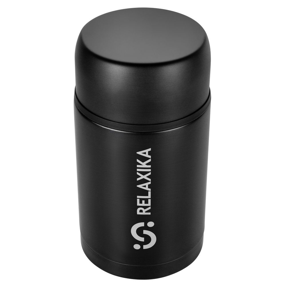 Термос для еды Relaxika 1000, черный — изображение 3