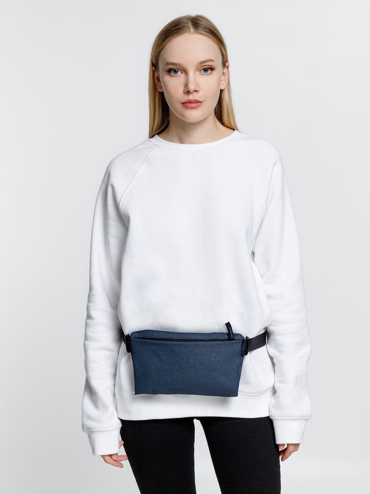 Поясная сумка Remark S, синяя — изображение 11