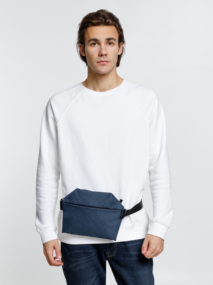 Поясная сумка Remark S, синяя — изображение 14