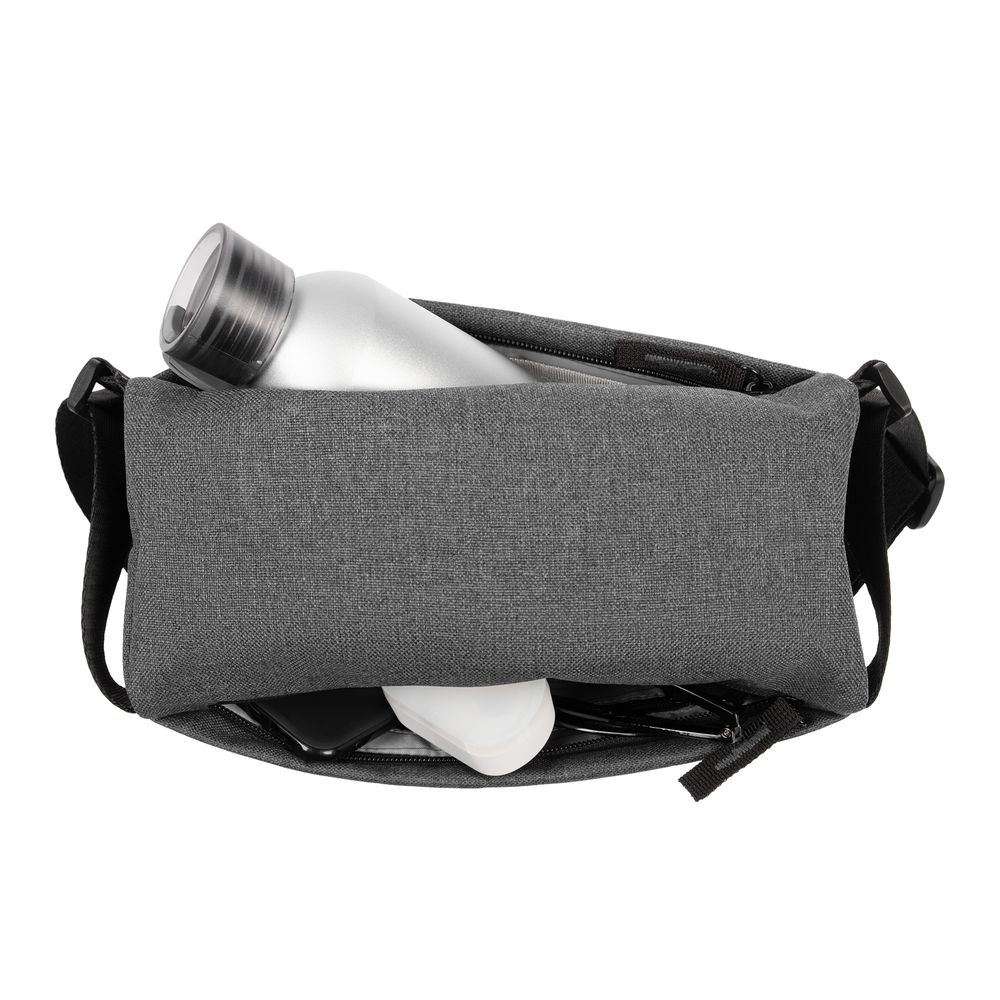 Поясная сумка Remark L, серая — изображение 9