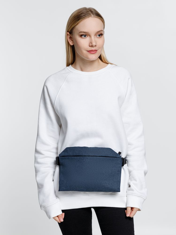 Поясная сумка Remark L, синяя — изображение 11