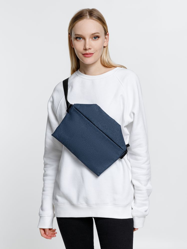 Поясная сумка Remark L, синяя — изображение 12