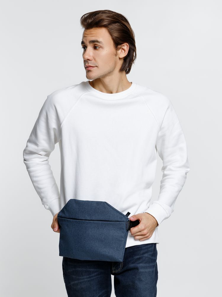 Поясная сумка Remark L, синяя — изображение 14