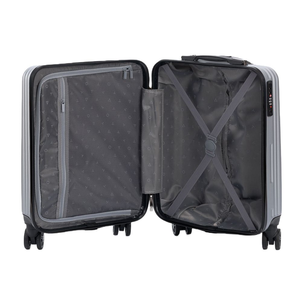 Чемодан Lama S, серебристый — изображение 5