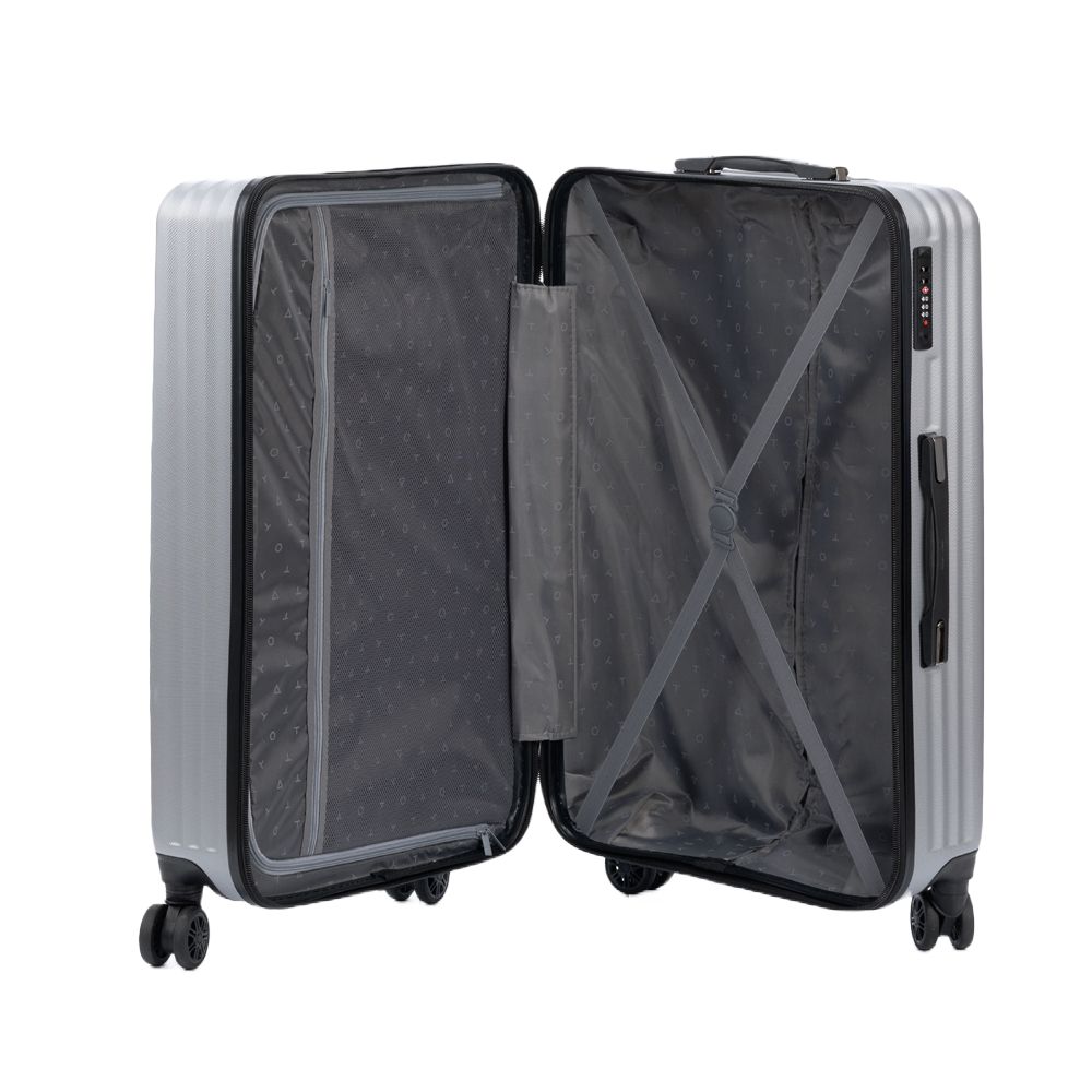 Чемодан Lama L, серебристый — изображение 5