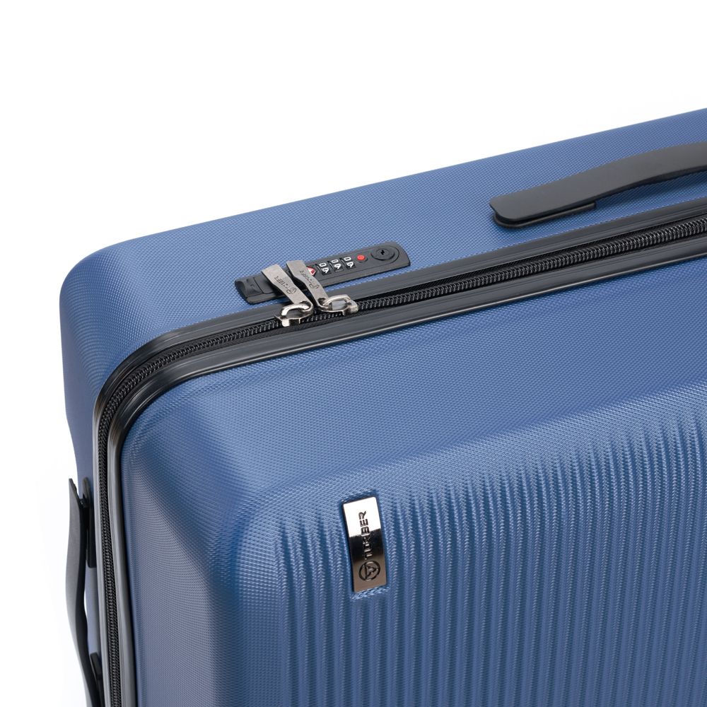Чемодан Caspian L, темно-синий — изображение 9