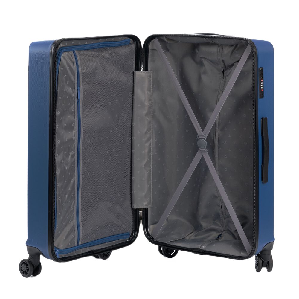 Чемодан Caspian L, темно-синий — изображение 5