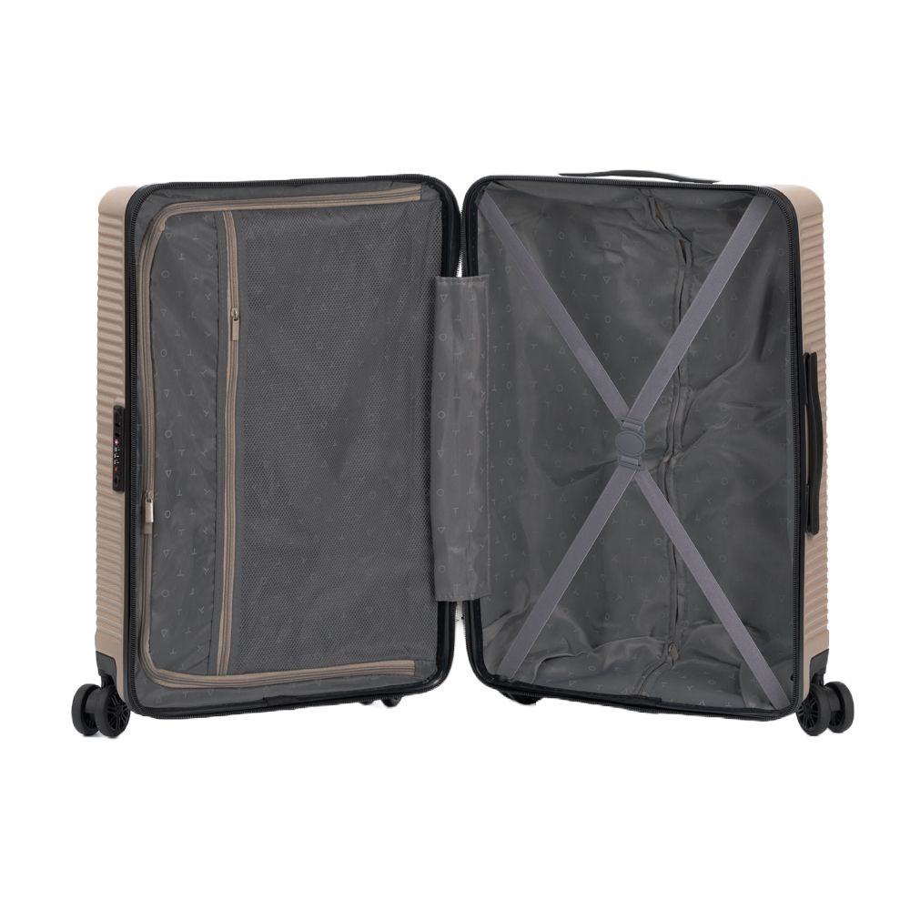 Чемодан Elton M, бежевый — изображение 5