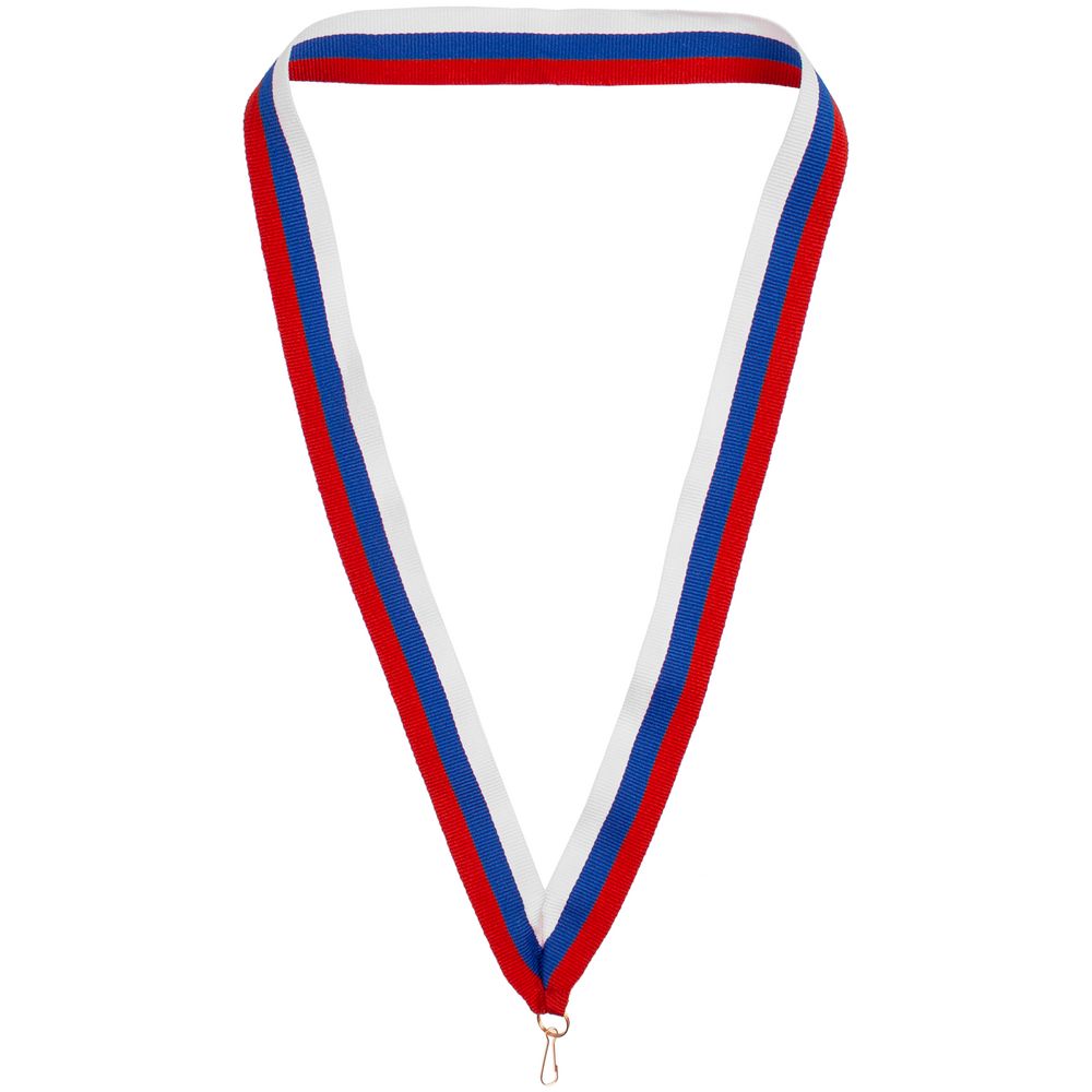 Лента с карабином Champ, триколор — изображение 2