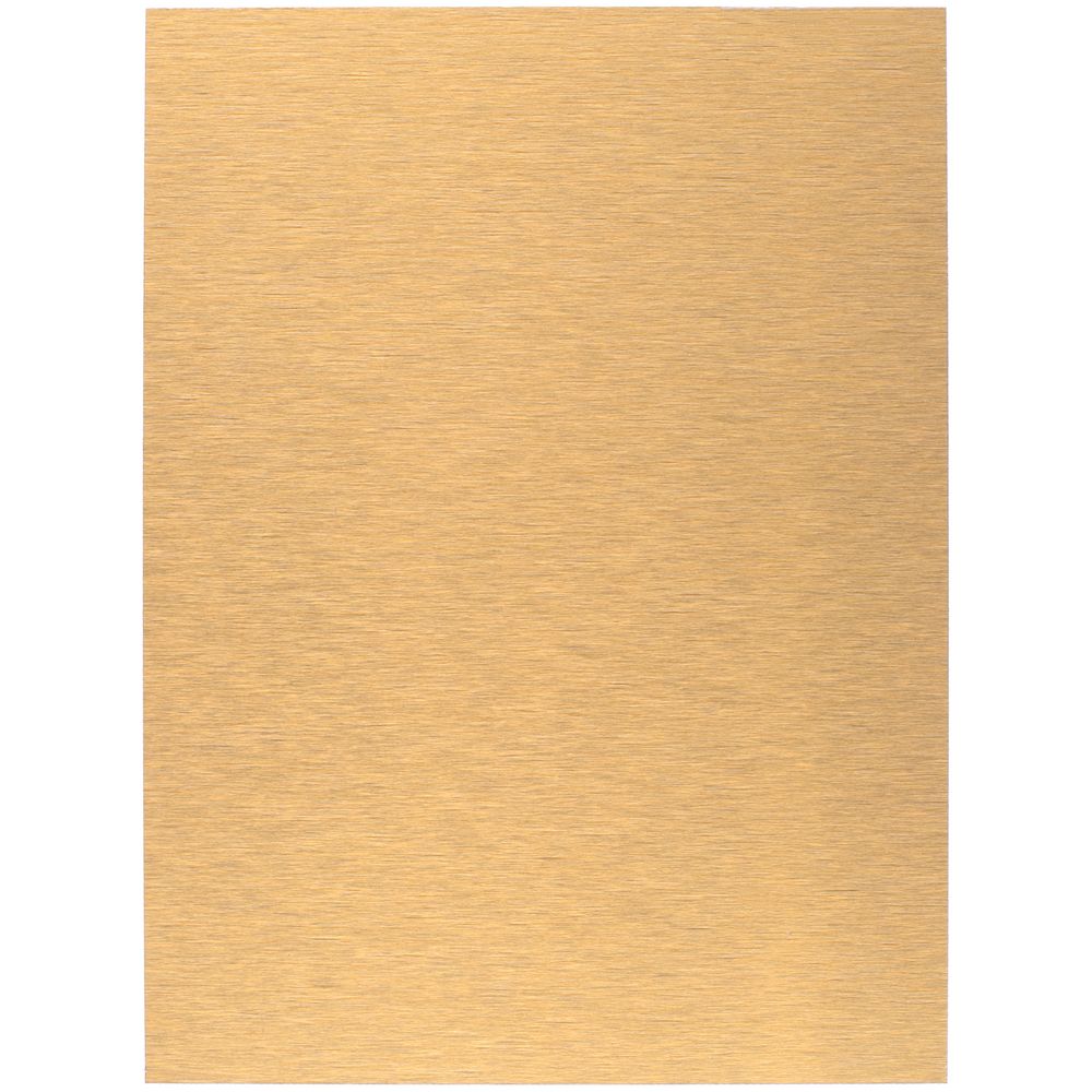 Плакетка Plaque, большая, венге с золотистой пластиной — изображение 5