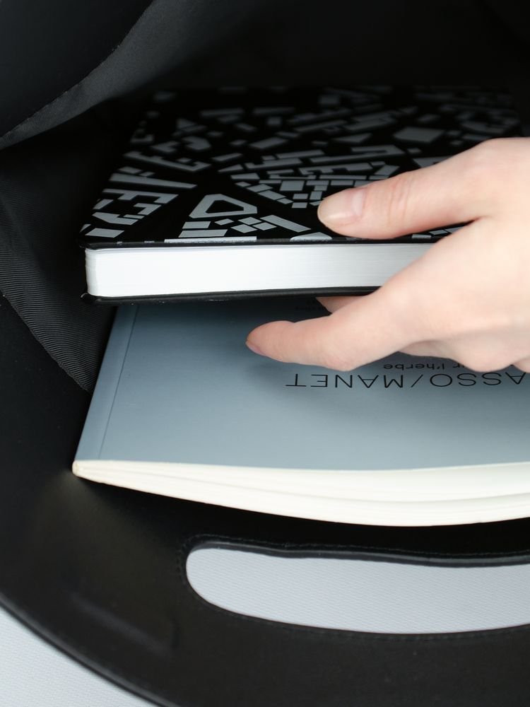 Сумка-папка Romance, черная — изображение 5