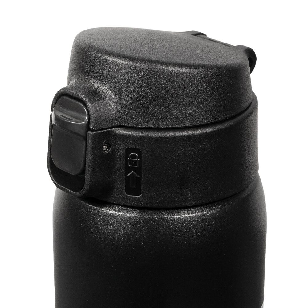 Термокружка Relaxika, черная — изображение 4