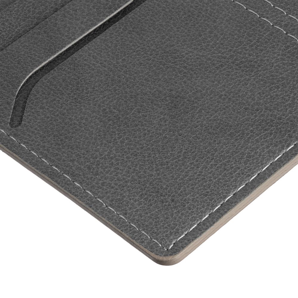 Обложка для паспорта Petrus, серая — изображение 5