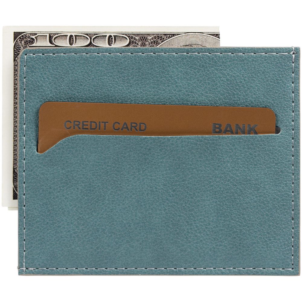 Чехол для карточек Petrus, голубой — изображение 8