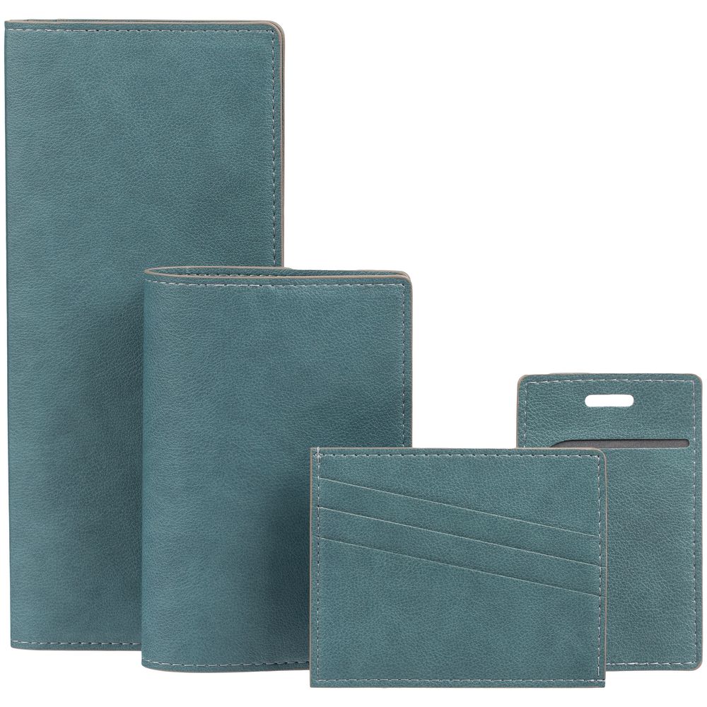 Чехол для карточек Petrus, голубой — изображение 9