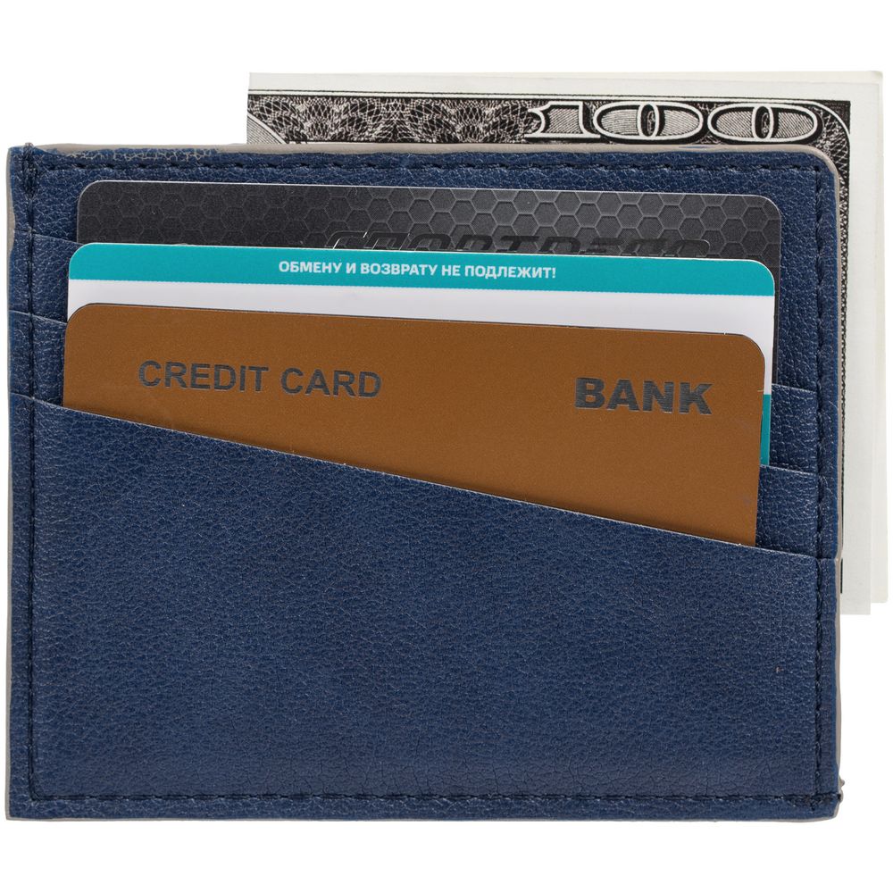 Чехол для карточек Petrus, синий — изображение 8