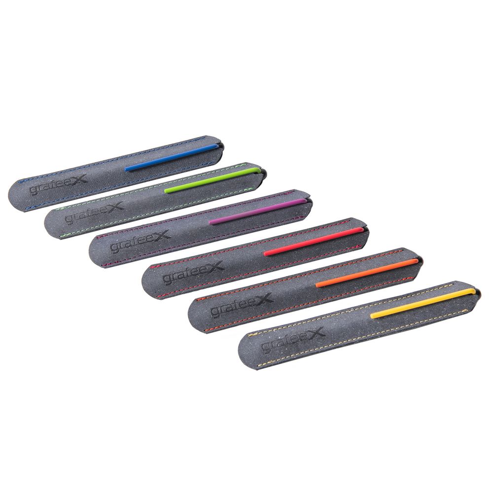 Карандаш GrafeeX в чехле, черный с желтым — изображение 6