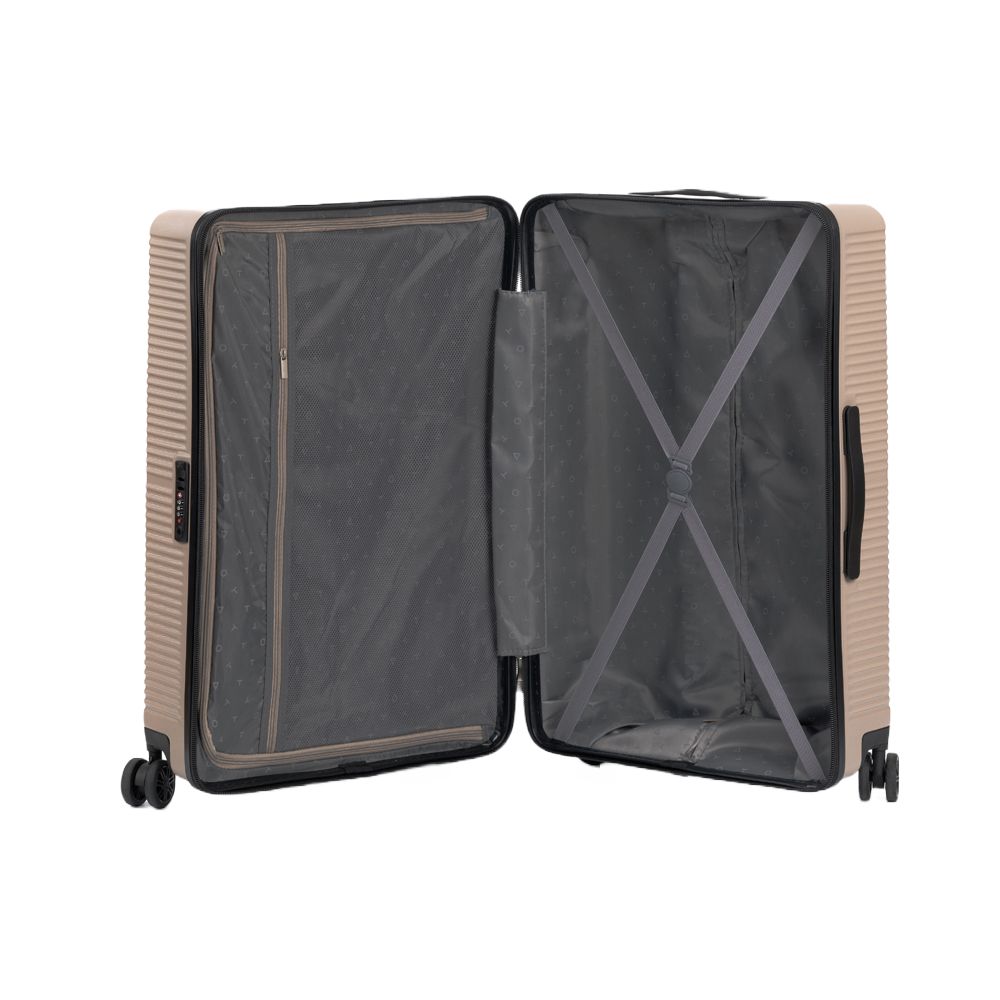 Чемодан Elton L, бежевый — изображение 5