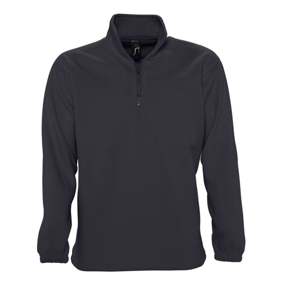 Толстовка из флиса Ness 300, серая (антрацит) — изображение 2