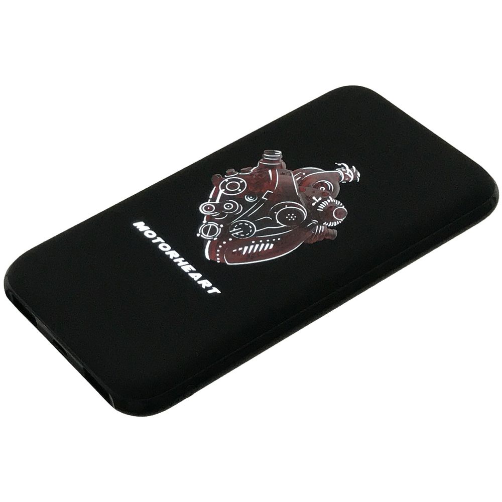 Аккумулятор с подсветкой markBright City, 10000 мАч, черный — изображение 8