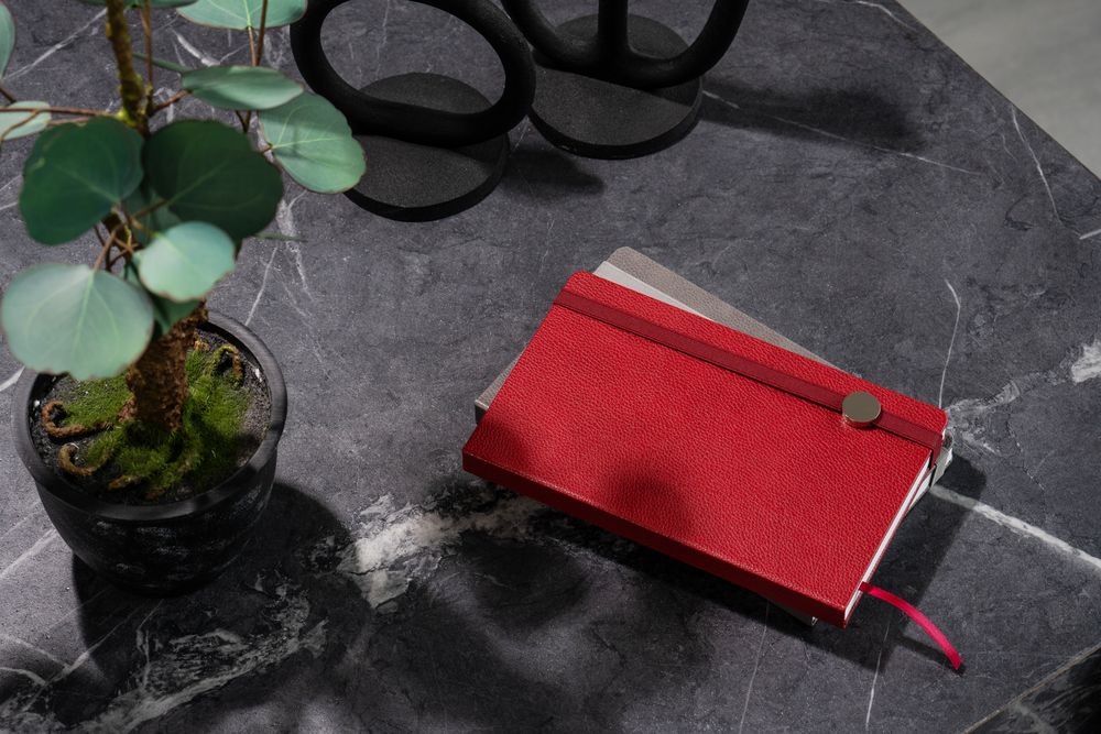 Ежедневник Nova, недатированный, красный — изображение 8