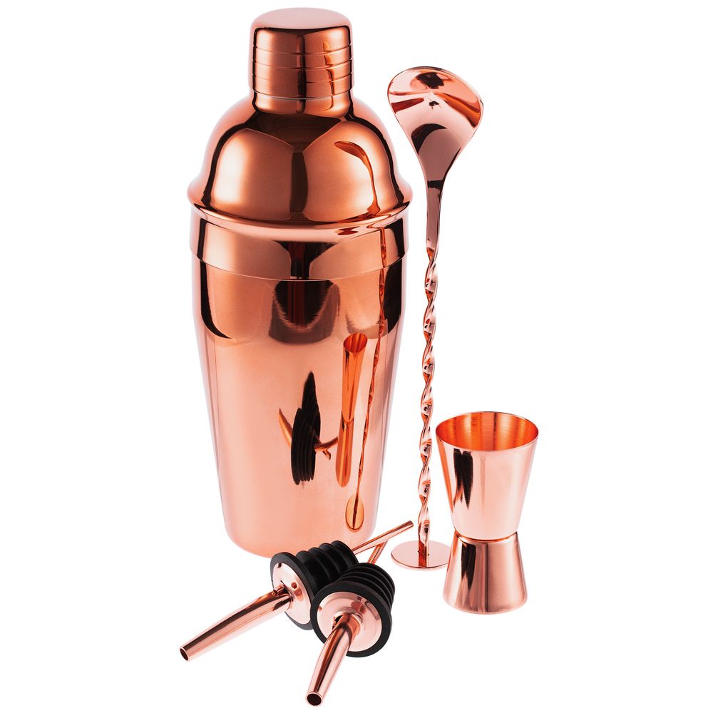 Набор для приготовления коктейлей Pourpour, медный — изображение 2
