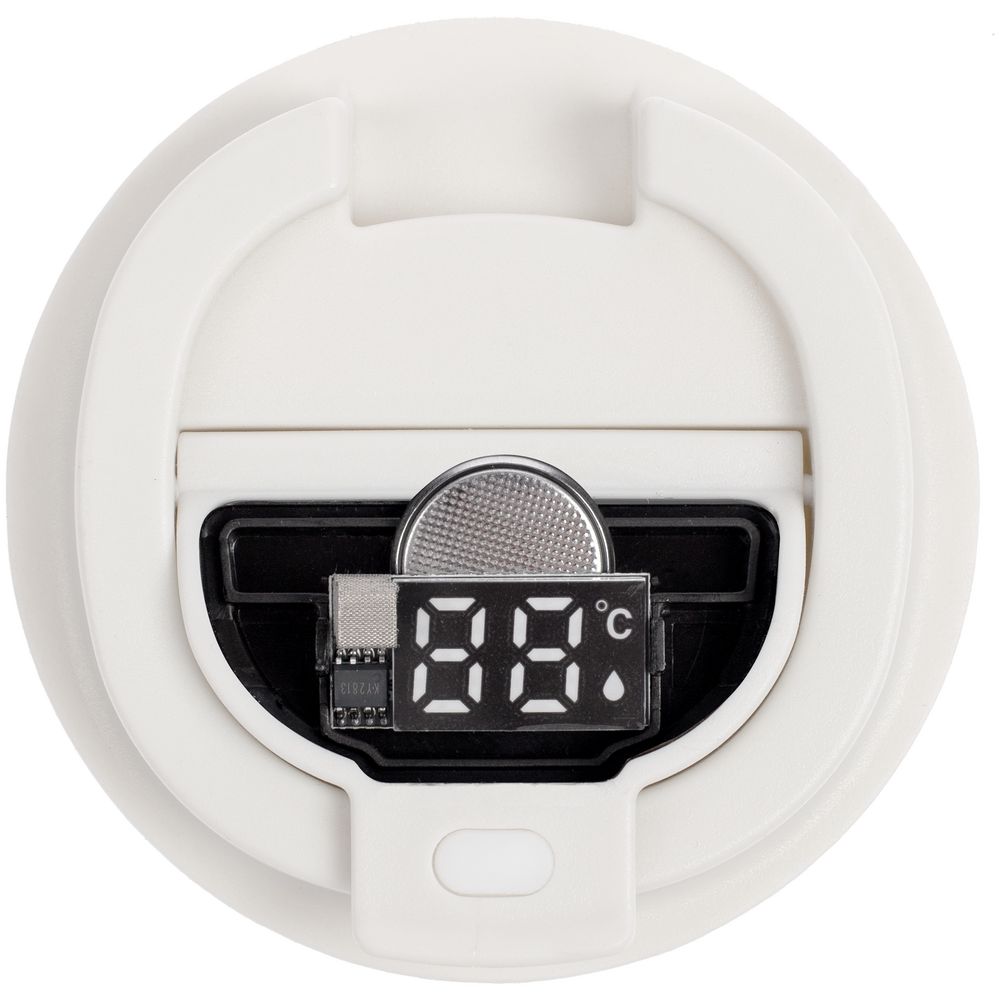 Смарт-стакан с заменяемой батареей tellMug, ver.2, молочно-белый — изображение 11