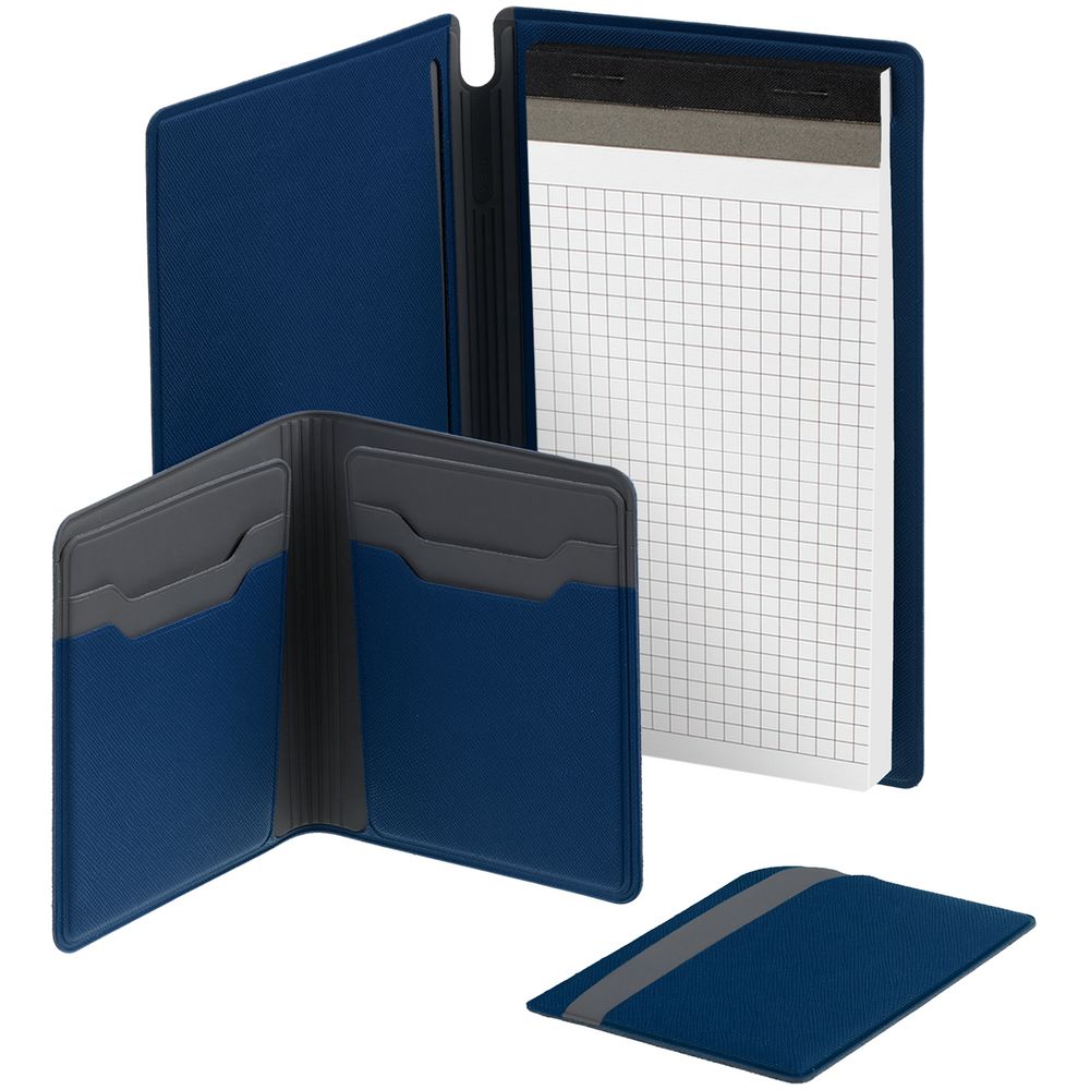 Чехол для карточек Dual, синий — изображение 8