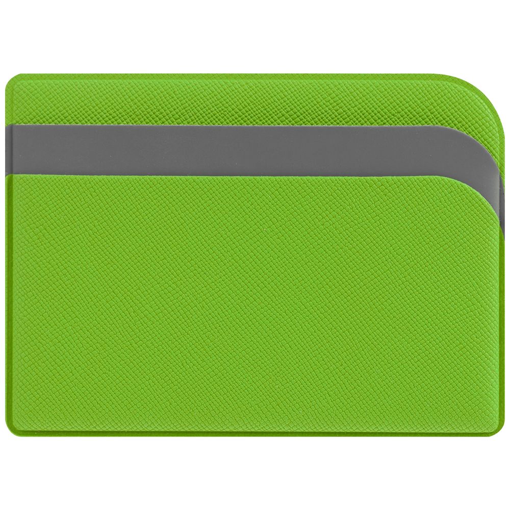 Чехол для карточек Dual, зеленый — изображение 2