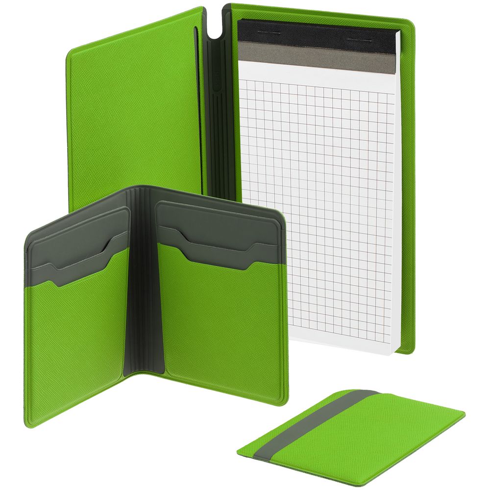 Чехол для карточек Dual, зеленый — изображение 8