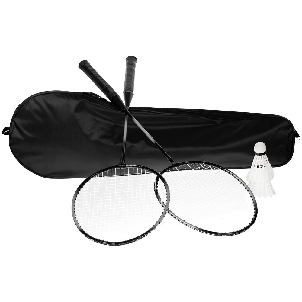 Набор для игры в бадминтон Gloucester, черно-серый — изображение 2