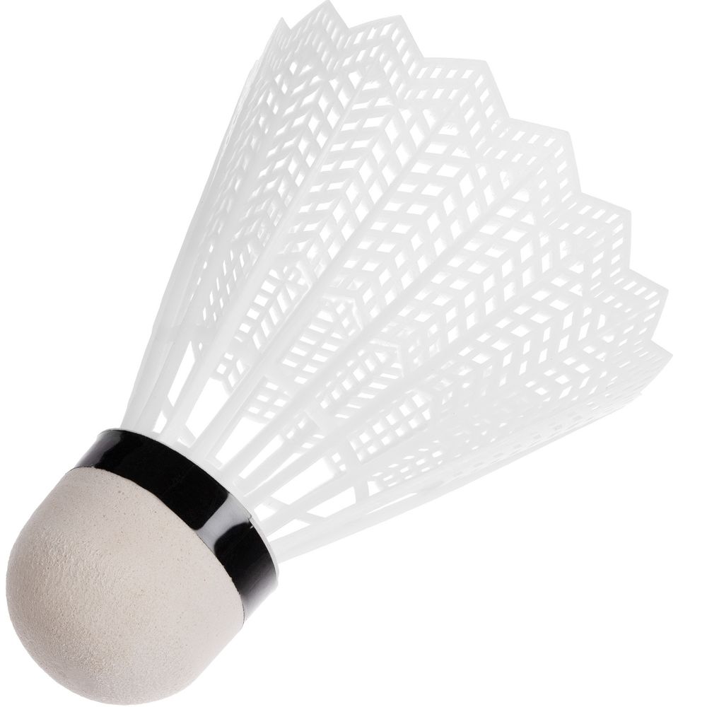 Набор из 6 воланов для бадминтона Volante, белый — изображение 3