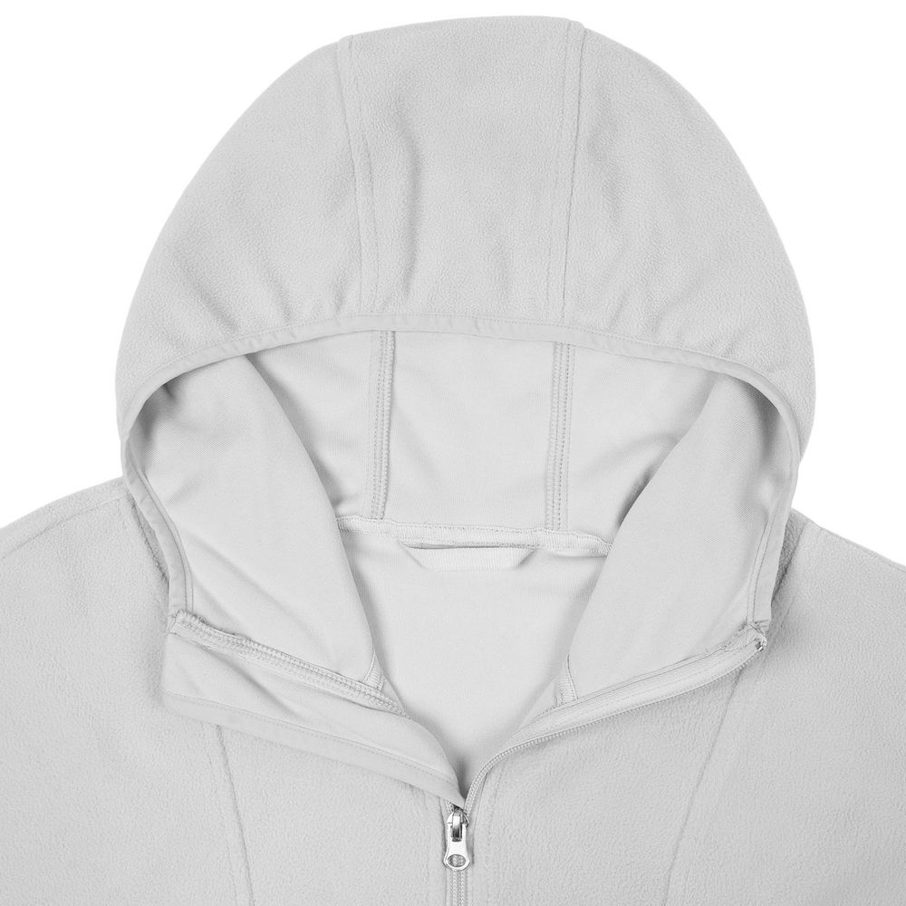 Анорак флисовый унисекс Fliska, светло-серый — изображение 4