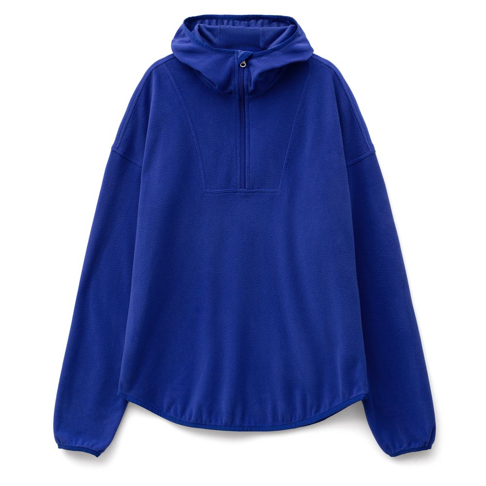 Анорак флисовый унисекс Fliska, ярко-синий — изображение 2