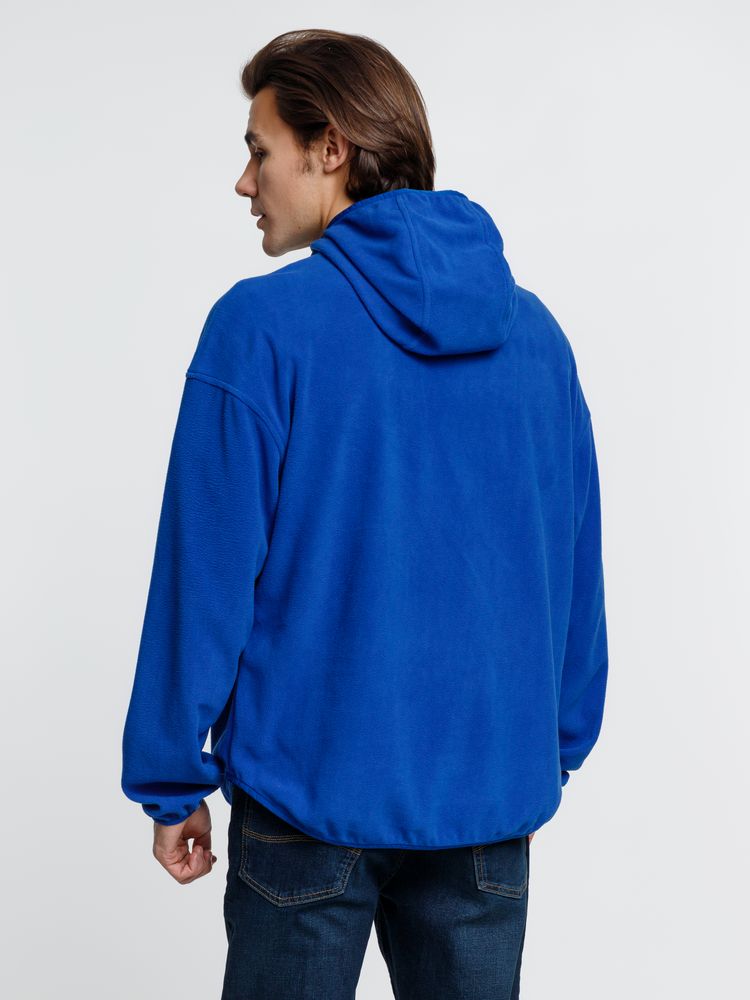 Анорак флисовый унисекс Fliska, ярко-синий — изображение 8