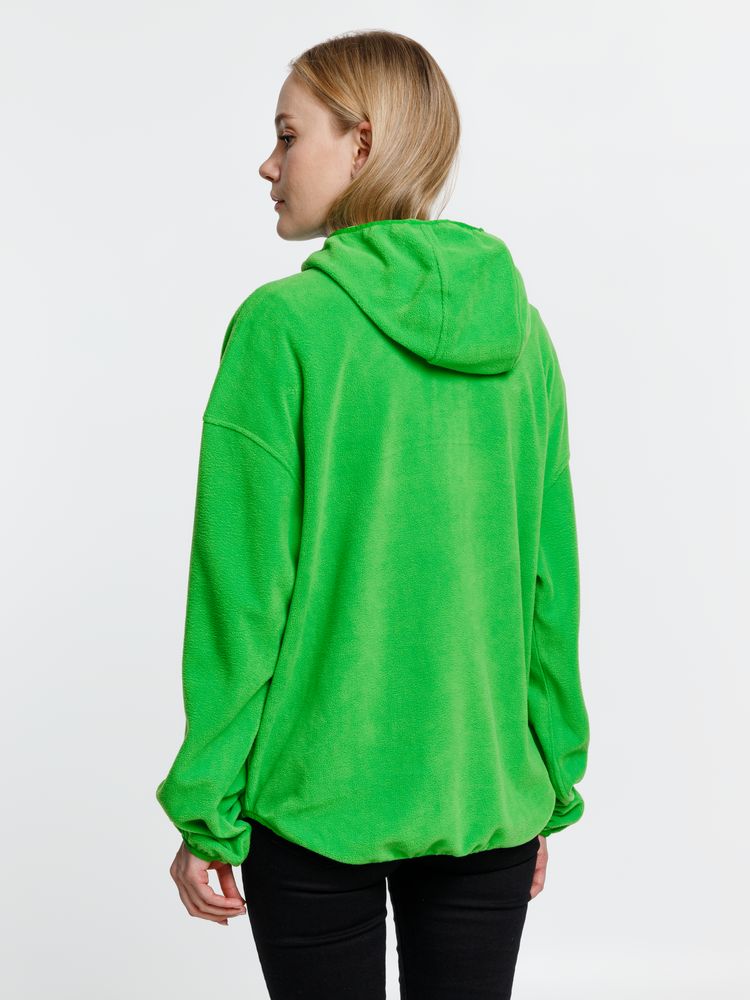 Анорак флисовый унисекс Fliska, зеленое яблоко — изображение 8