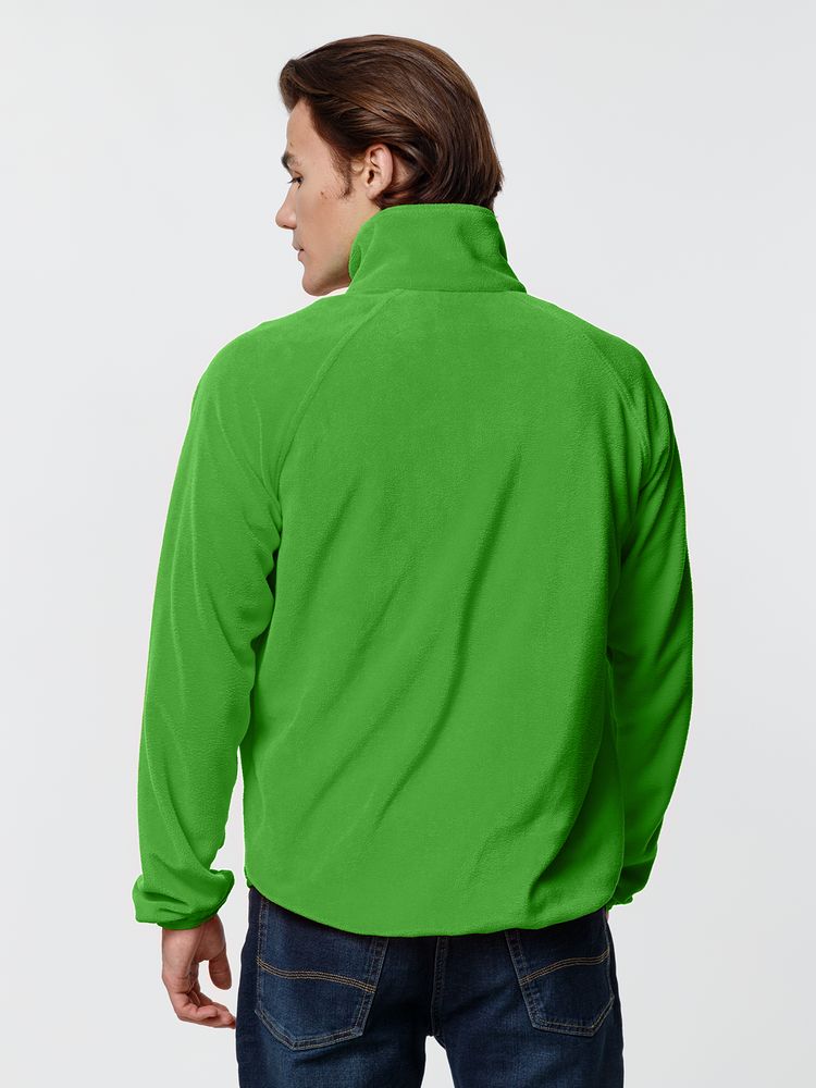 Куртка флисовая унисекс Fliska, зеленое яблоко — изображение 8