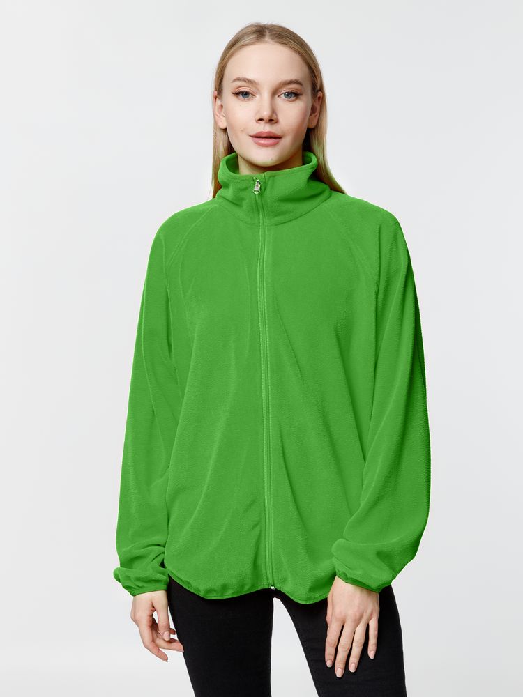 Куртка флисовая унисекс Fliska, зеленое яблоко — изображение 7