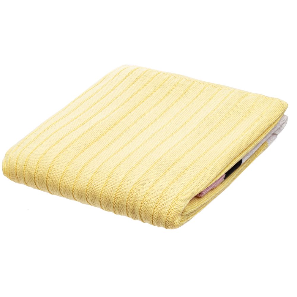 Плед Friolenta, желтый с розовым — изображение 5