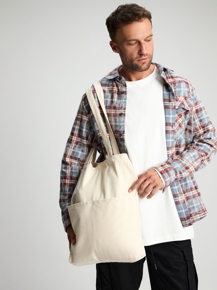 Сумка для покупок Mister Big, неокрашенная — изображение 19