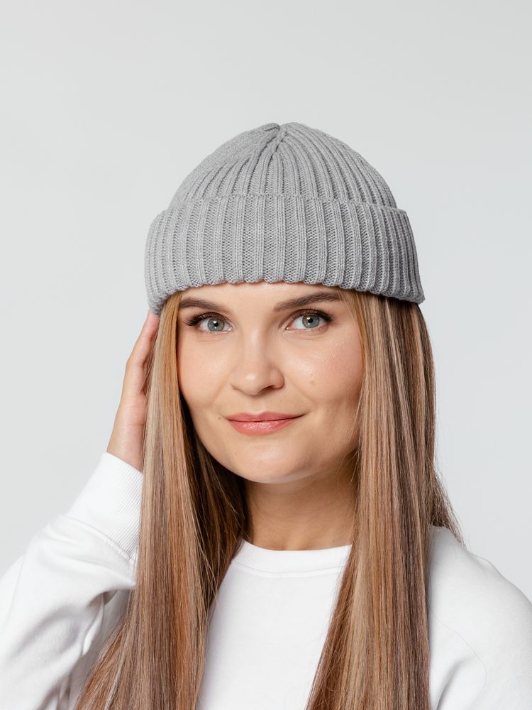 Шапка Hipsta, светло-серая — изображение 5