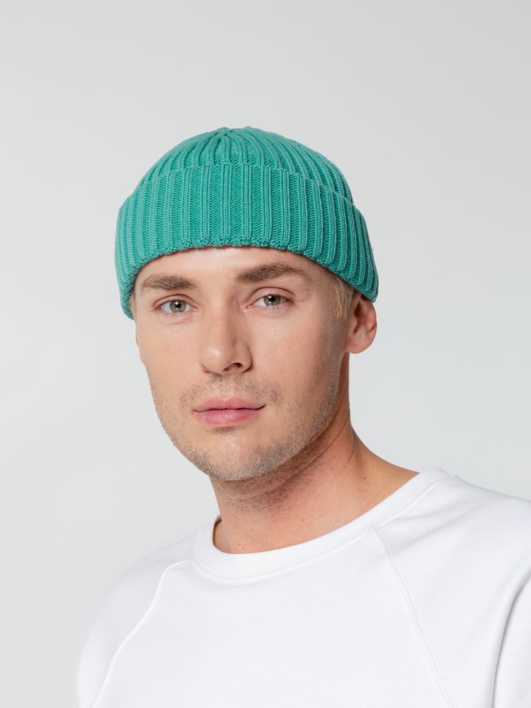 Шапка Hipsta, бирюзовая (тиффани) — изображение 6