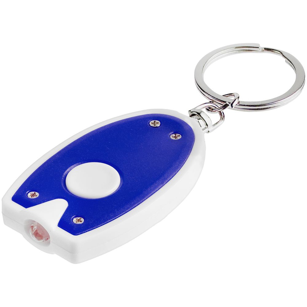 Брелок-фонарик Vivid, ver.2, синий с белым — изображение 4