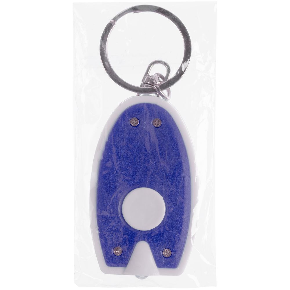 Брелок-фонарик Vivid, ver.2, синий с белым — изображение 5