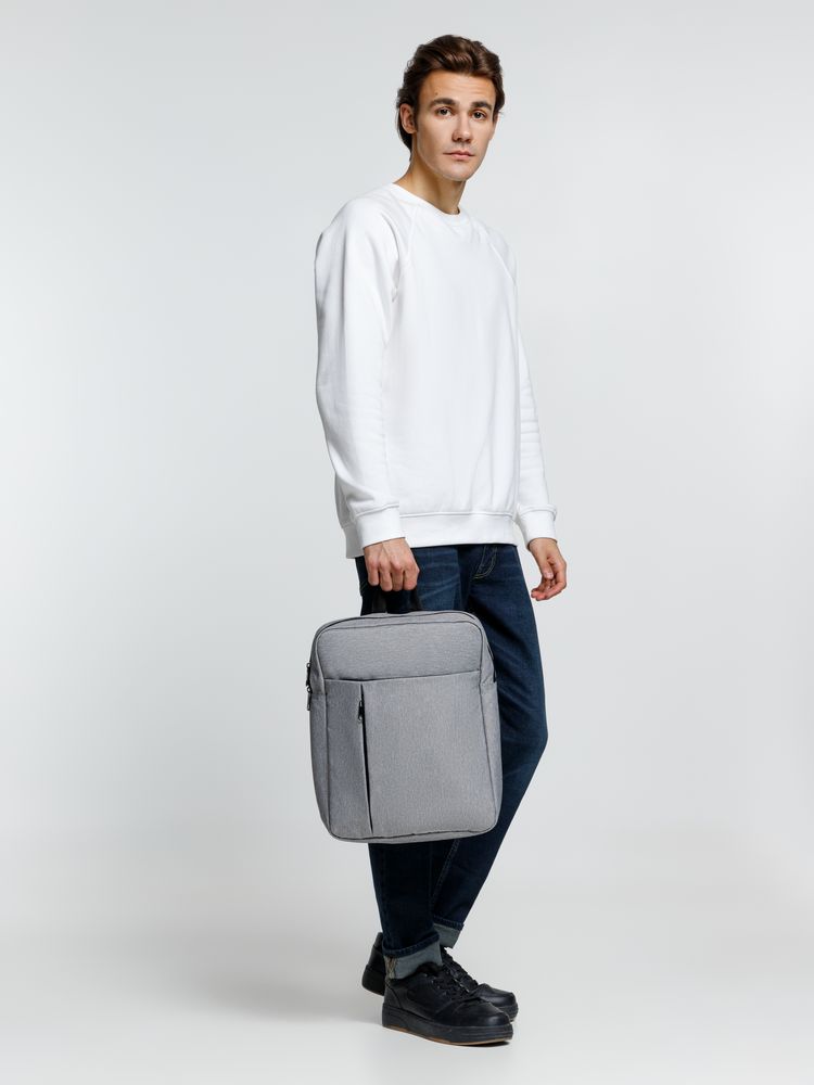 Рюкзак для ноутбука Burst Oneworld, серый — изображение 11