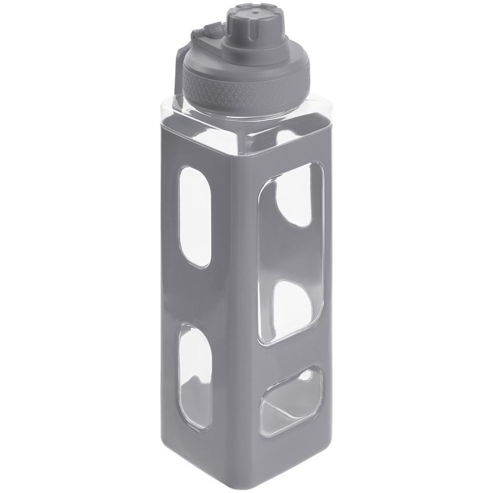 Бутылка для воды Square Fair, серая — изображение 3