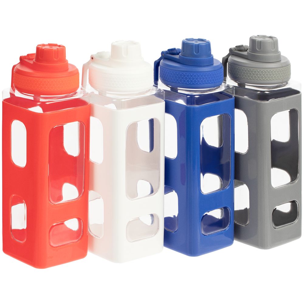 Бутылка для воды Square Fair, серая — изображение 8